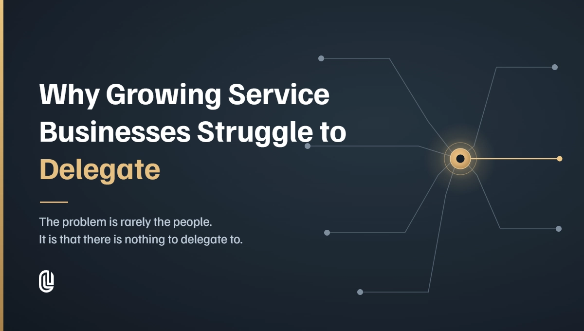 Why Growing Service Businesses Struggle to Delegate