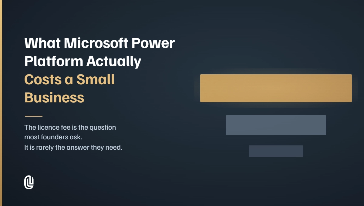 What Microsoft Power Platform Actually Costs a Small Business